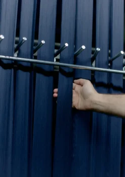 Denim|Workwear-TOAST Annie Organic Denim Side Button Jeans Indigo