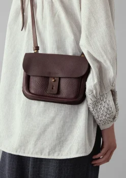 Bags & Belts-TOAST Bleu De Chauffe Mini Workwear Bag Burgundy