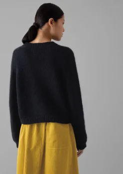 Knitwear-TOAST Dolman Sleeve Cardigan DarkNavy