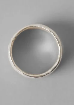 Jewellery-TOAST Emily Nixon Sculptural Rock Ring Silver