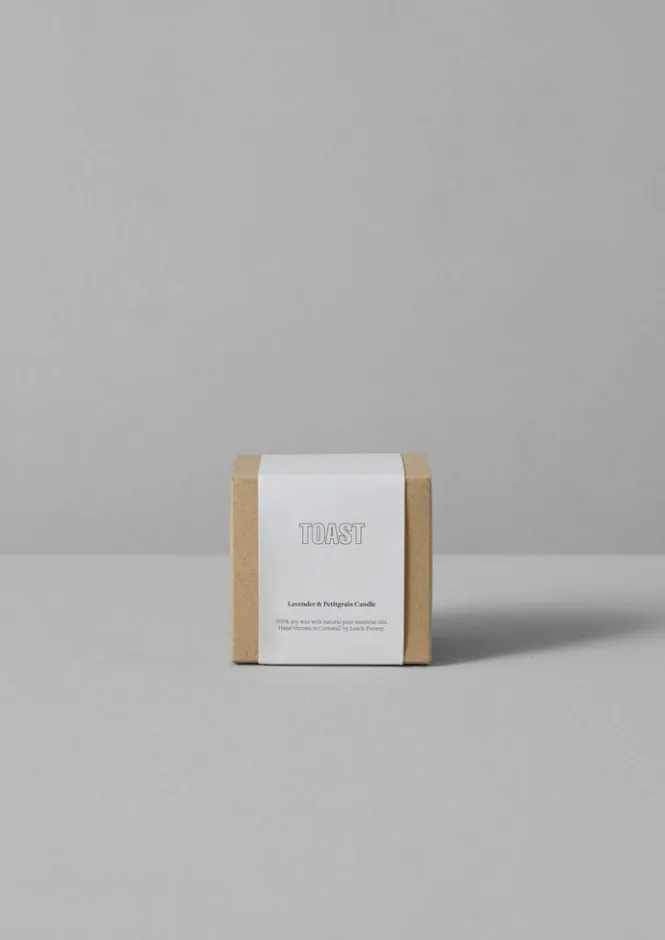 Candles & Holders-TOAST Lavender and Petitgrain Scented Candle LavenderandPetitgrain