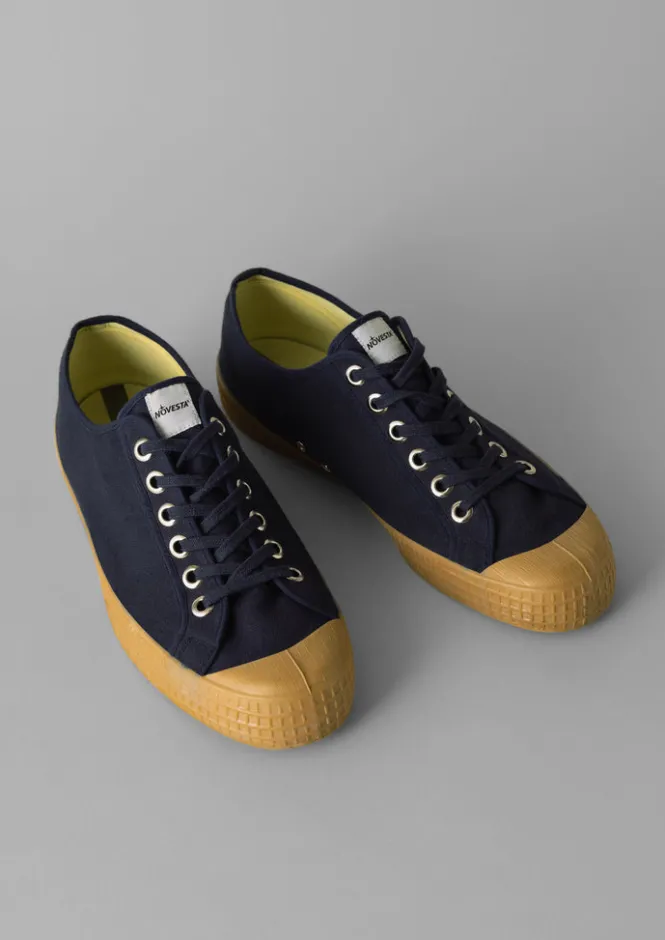 Trainers & Plimsolls-TOAST Novesta Star Master Trainers Navy