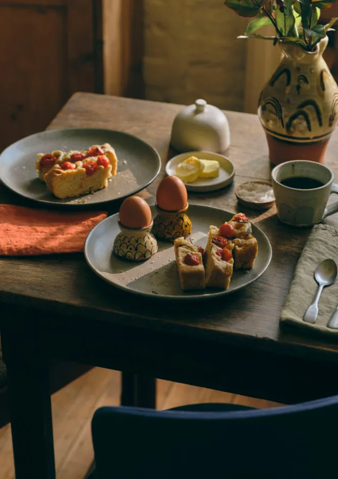 Kitchen|Tableware-TOAST Olive Wood Pinch Pot Set NaturalWood