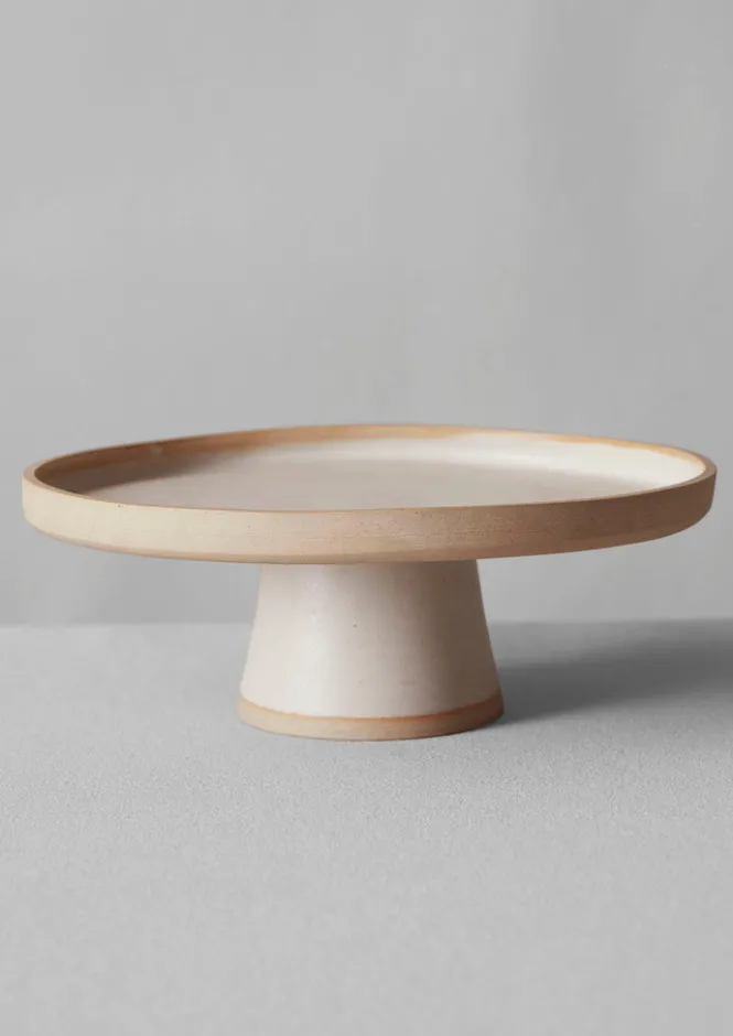 Ceramics-TOAST Rebecca Williams Cake Stand MatteWhite