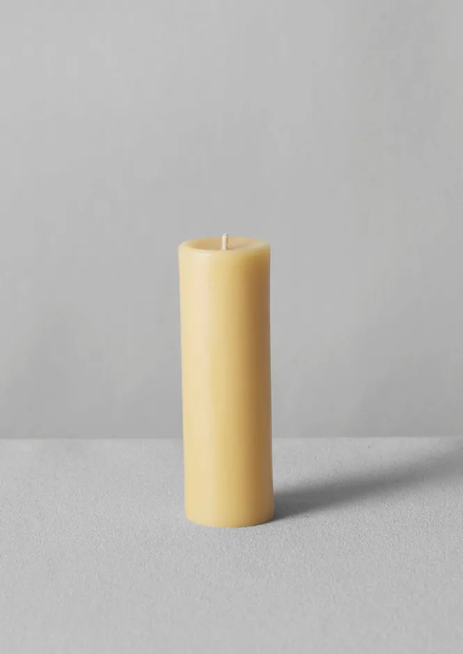 Candles & Holders-TOAST Skar Organics Beeswax Pillar Candle Natural