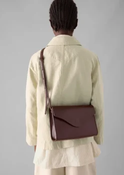 Bags & Belts-TOAST Steve Mono Leather Bag Coffee
