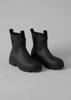Boots-TOAST Tretorn Yun Rubber Boots Black